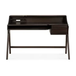 Desks^Ethnicraft Flow desk, Rose mahogany, 140x55 cm Brown