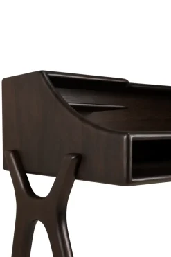 Desks^Ethnicraft Flow desk, Rose mahogany, 140x55 cm Brown