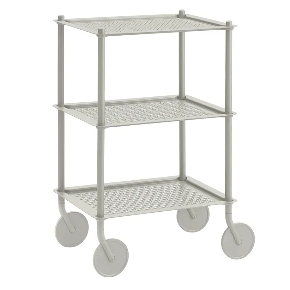 Online Muuto Flow 3-layer trolley 90 cm, Grey