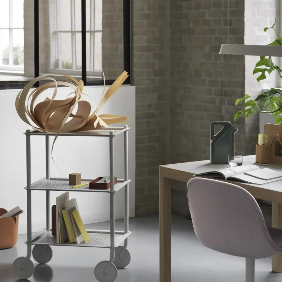 Online Muuto Flow 3-layer trolley 90 cm, Grey