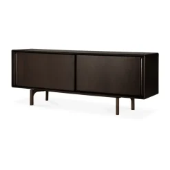 Online Ethnicraft Flow sideboard, Rose mahogany, 224x82 cm Brown