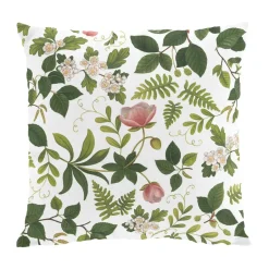 New Arvidssons Textil Flower Grove cushion cover 47x47 cm, Green