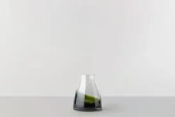Vases^Ro Collection Flower vase no. 2, Moss green GreenTransparent