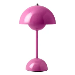 Bedside Lamps|Portable Lighting^&Tradition Flowerpot portable table lamp VP9, Tangy Pink