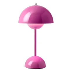 Bedside Lamps|Portable Lighting^&Tradition Flowerpot portable table lamp VP9, Tangy Pink