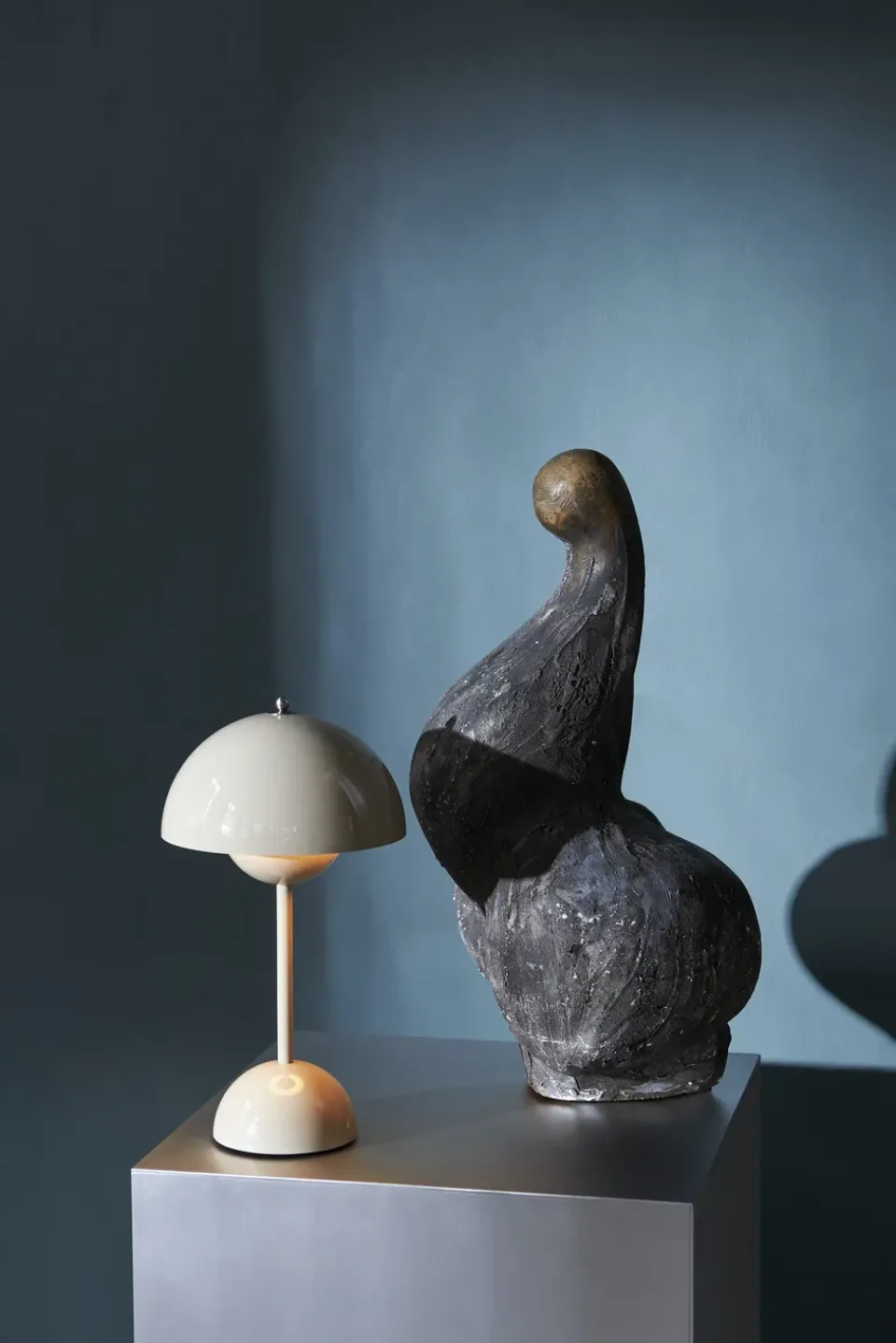 Window Lights|Bedside Lamps^&Tradition Flowerpot portable table lamp VP9, grey beige BeigeGrey
