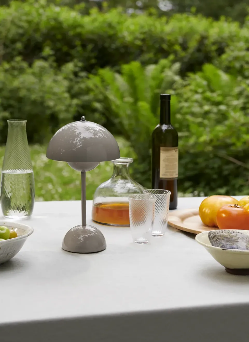 Window Lights|Bedside Lamps^&Tradition Flowerpot portable table lamp VP9, grey beige BeigeGrey