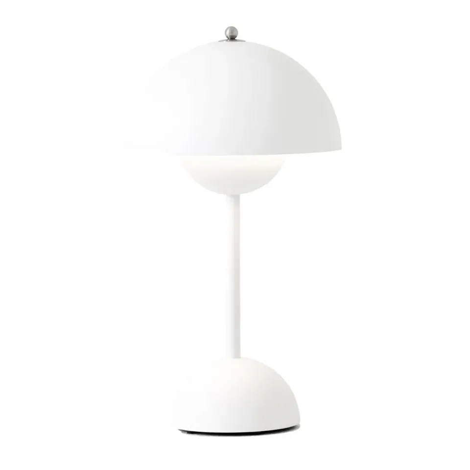 Hot &Tradition Flowerpot portable table lamp VP9, matte White