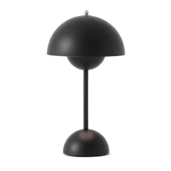 Sale &Tradition Flowerpot portable table lamp VP9, matte Black