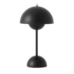 Sale &Tradition Flowerpot portable table lamp VP9, matte Black
