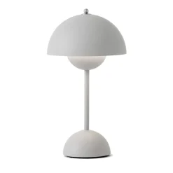 Desk Lamps|Bedside Lamps^&Tradition Flowerpot portable table lamp VP9, matte light Grey