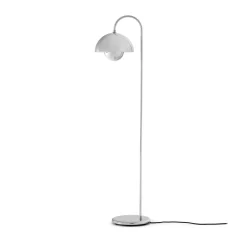 Sale &Tradition Flowerpot VP12 floor lamp, Chrome Silver-coloured