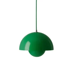 Pendant Lamps^&Tradition Flowerpot VP1 pendant lamp, Signal Green