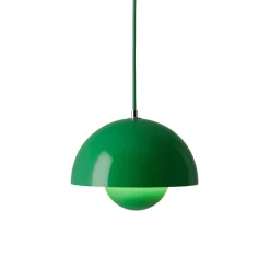 Pendant Lamps^&Tradition Flowerpot VP1 pendant lamp, Signal Green