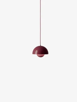 Sale &Tradition Flowerpot VP1 pendant lamp, Dark plum Purple
