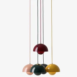 Discount &Tradition Flowerpot VP1 pendant lamp, mustard Yellow