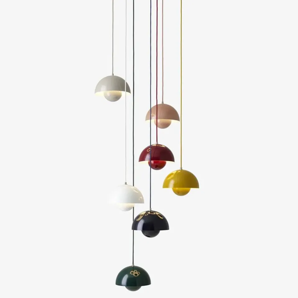 Discount &Tradition Flowerpot VP1 pendant lamp, mustard Yellow