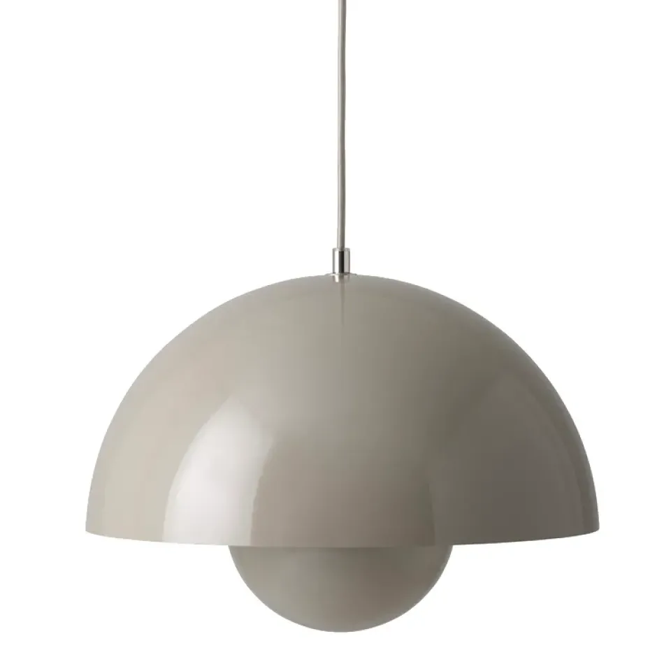 Pendant Lamps^&Tradition Flowerpot VP7 pendant lamp, -beige Grey