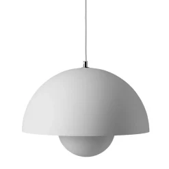 Hot &Tradition Flowerpot VP7 pendant lamp, matte light Grey
