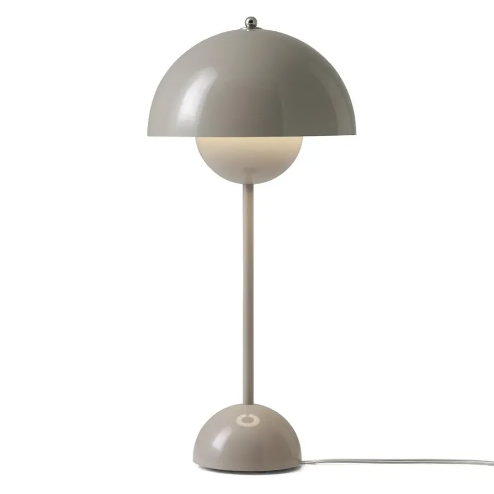 Hot &Tradition FlowerPot VP3 table lamp, grey-beige BeigeGrey