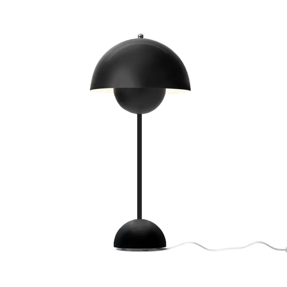 Desk Lamps^&Tradition FlowerPot VP3 table lamp, matte Black