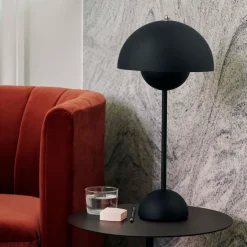 Desk Lamps^&Tradition FlowerPot VP3 table lamp, matte Black