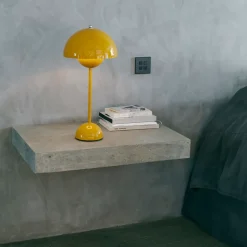 Desk & Table Lamps^&Tradition FlowerPot VP3 table lamp, mustard Yellow