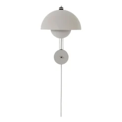 Bedside Lamps|Wall Lights^&Tradition Flowerpot VP8 wall lamp, Matte light- Grey