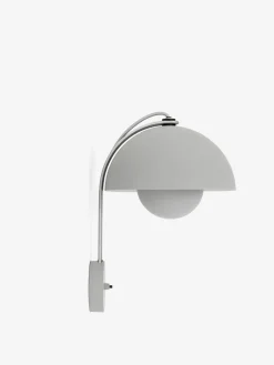 Bedside Lamps|Wall Lights^&Tradition Flowerpot VP8 wall lamp, Matte light- Grey