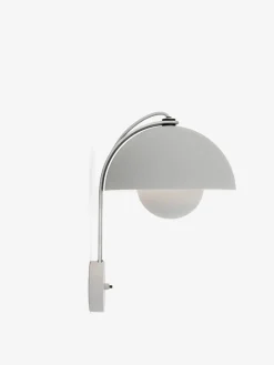 Bedside Lamps|Wall Lights^&Tradition Flowerpot VP8 wall lamp, Matte light- Grey