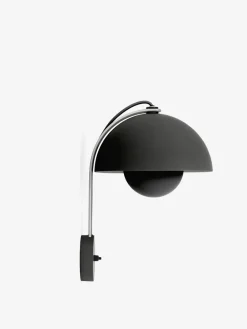 Best &Tradition Flowerpot VP8 wall lamp, Matte Black