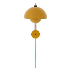 Online &Tradition Flowerpot VP8 wall lamp, Mustard Yellow