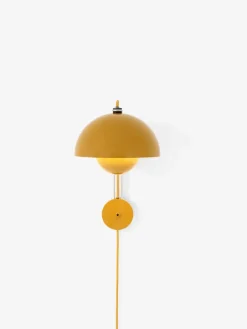 Online &Tradition Flowerpot VP8 wall lamp, Mustard Yellow