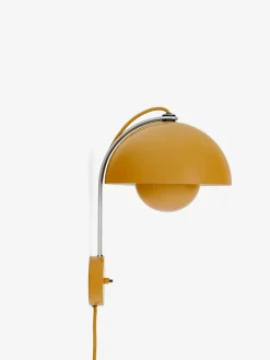Online &Tradition Flowerpot VP8 wall lamp, Mustard Yellow