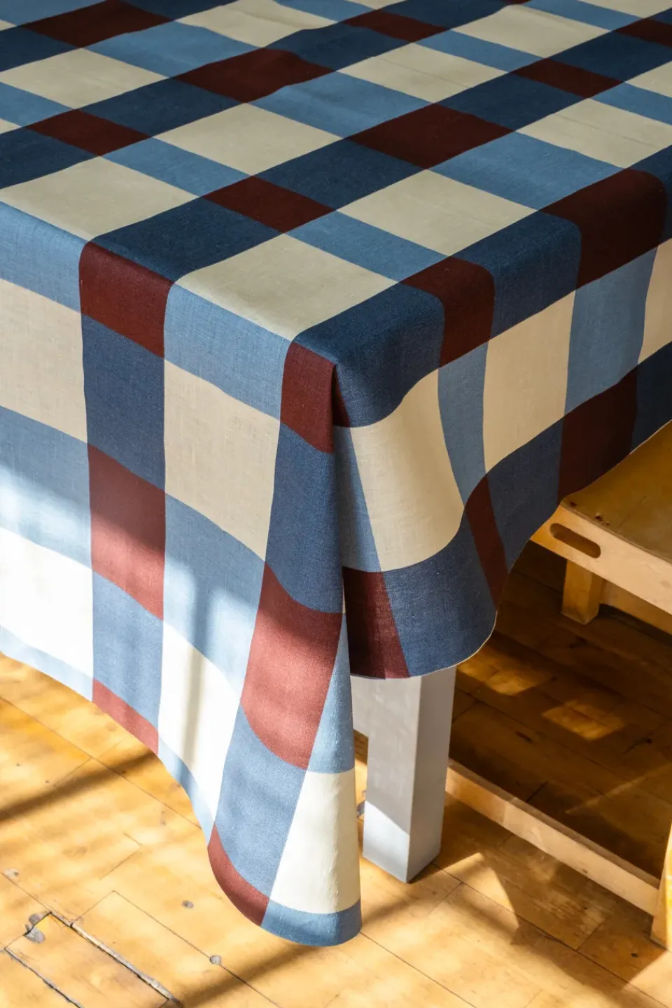 Clearance Fine Little Day Fält tablecloth 149x250 cm, Plum BluePurple