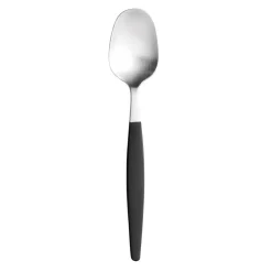 Table Cutlery^Gense Focus de Luxe table spoon, Stainless steel Silver-colouredBlack