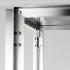 Dressers & Sideboards|Dressers & Sideboards^Kristina Dam Studio Foldable console 124x60 cm, Brushed stainless steel Silver-coloured