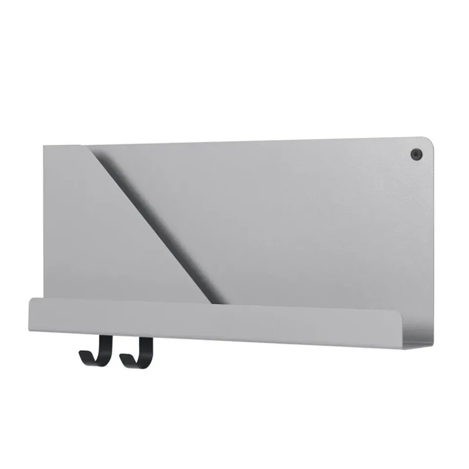 Shelves & Shelving Systems|Shelves & Shelving Systems^Muuto Folded shelf small, Grey