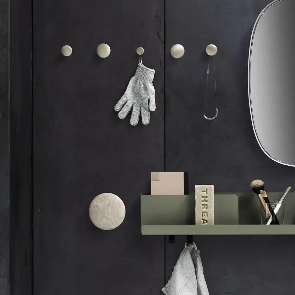 Shelves & Shelving Systems|Shelves & Shelving Systems^Muuto Folded shelf small, Olive Green