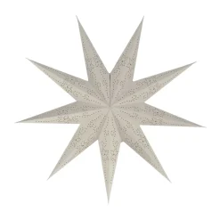 New Scandi Living Folk advent star, , Ø60 cm White