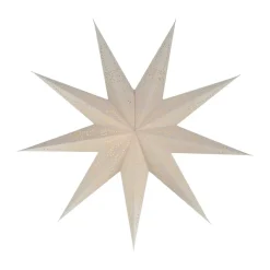 New Scandi Living Folk advent star, , Ø60 cm White