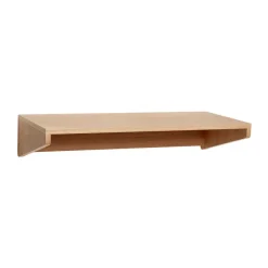 Best Hübsch Folk wall-mounted desk, Oak Beige