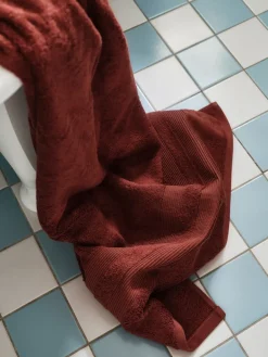 Sale Mille Notti Fontana towel EKO, Rust, 100x150 cm Orange