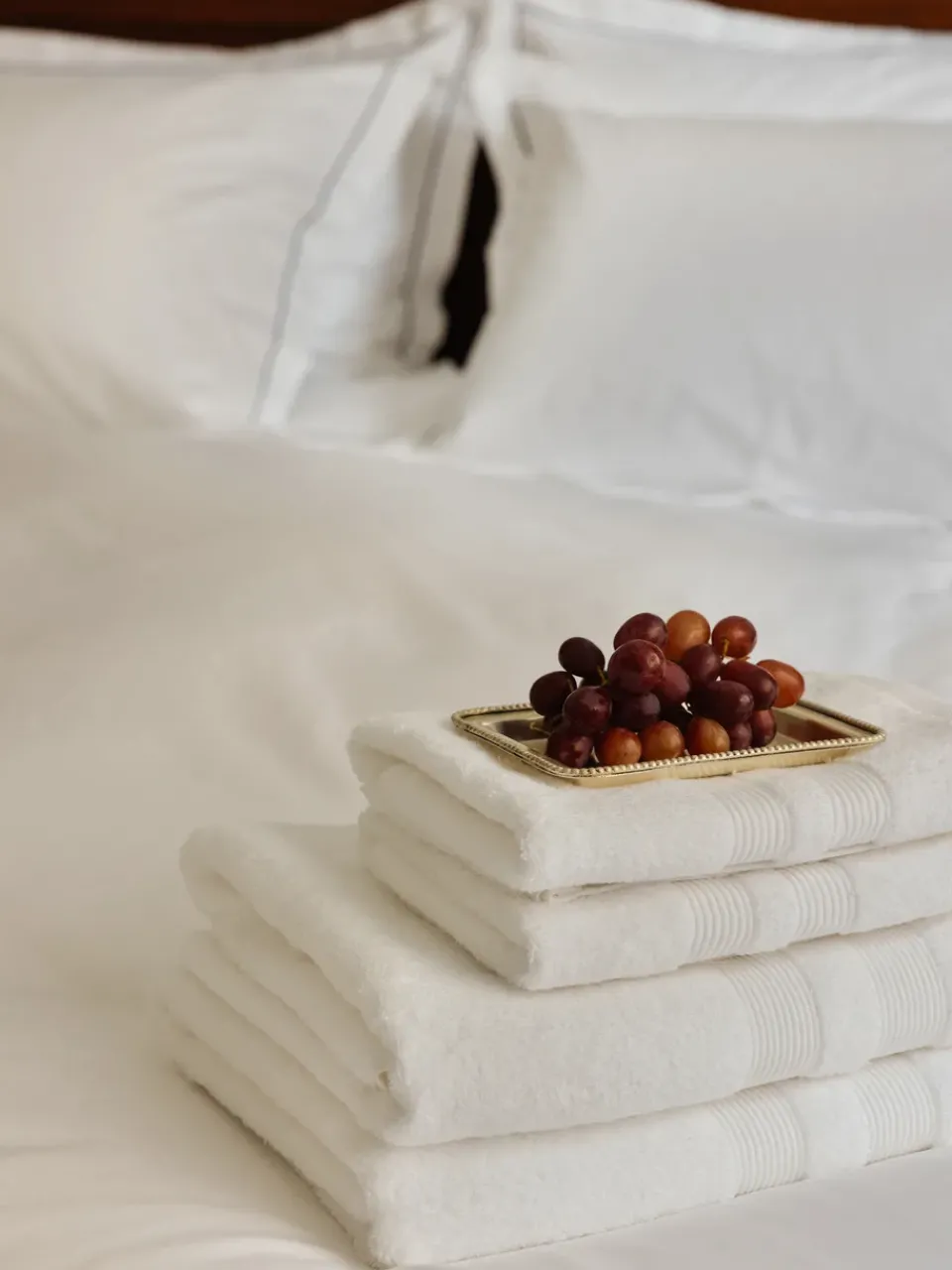 Outlet Mille Notti Fontana towel EKO, , 70x140 cm White