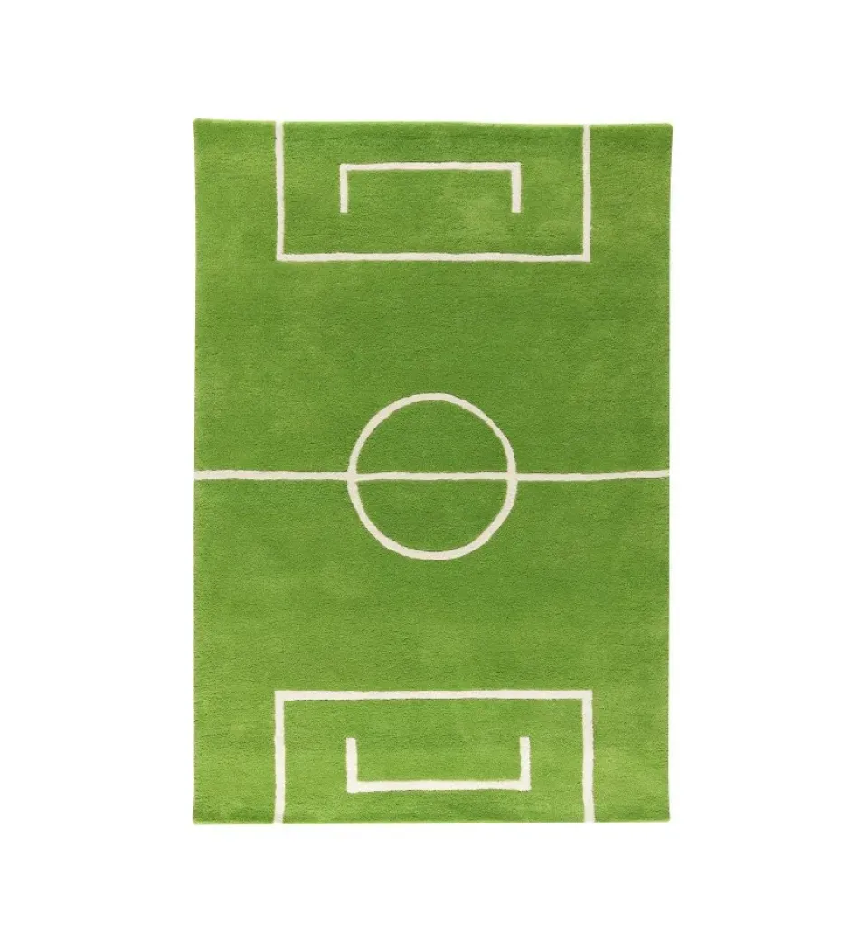 Children's Rugs^Kateha Football rug, 120x180 cm Green