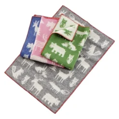 Baby Blankets^Klippan Yllefabrik Forest childrens blanket, Grey