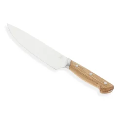 Sale Morsø Foresta chef's knife 33 cm, Stainless steel-oak BrownSilver-coloured