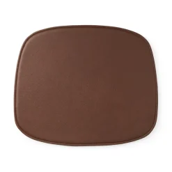 Clearance Normann Copenhagen Form seat cushion in ultra leather, Brandy 41574 Brown