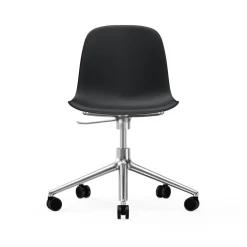 Discount Normann Copenhagen Form swivel chair, 5W office chair, , aluminium, wheels Black