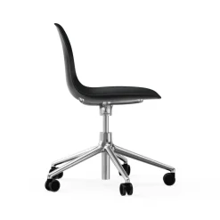Discount Normann Copenhagen Form swivel chair, 5W office chair, , aluminium, wheels Black